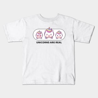 Unicorns are real! Kids T-Shirt